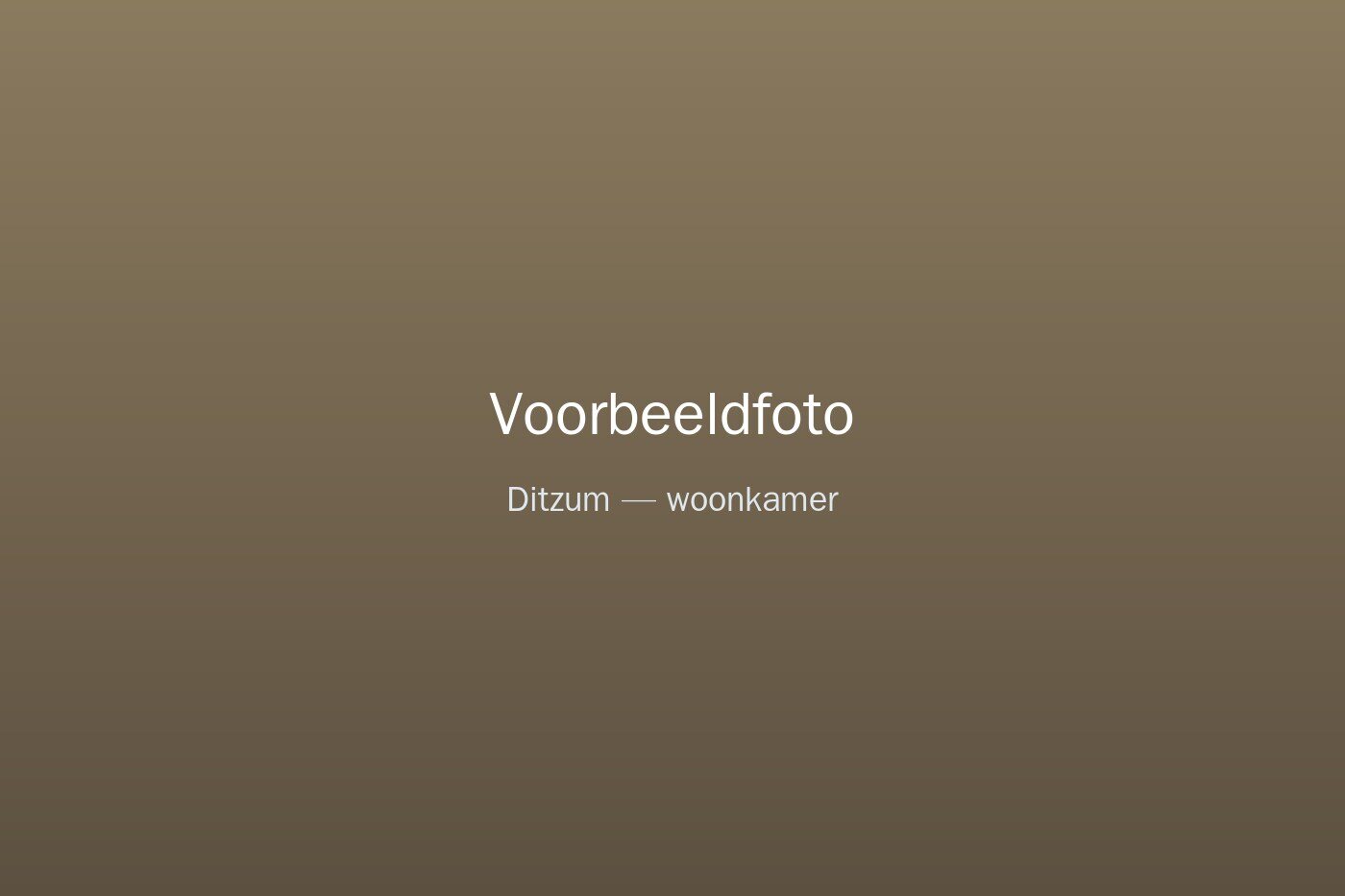 Woonkamer met kachel